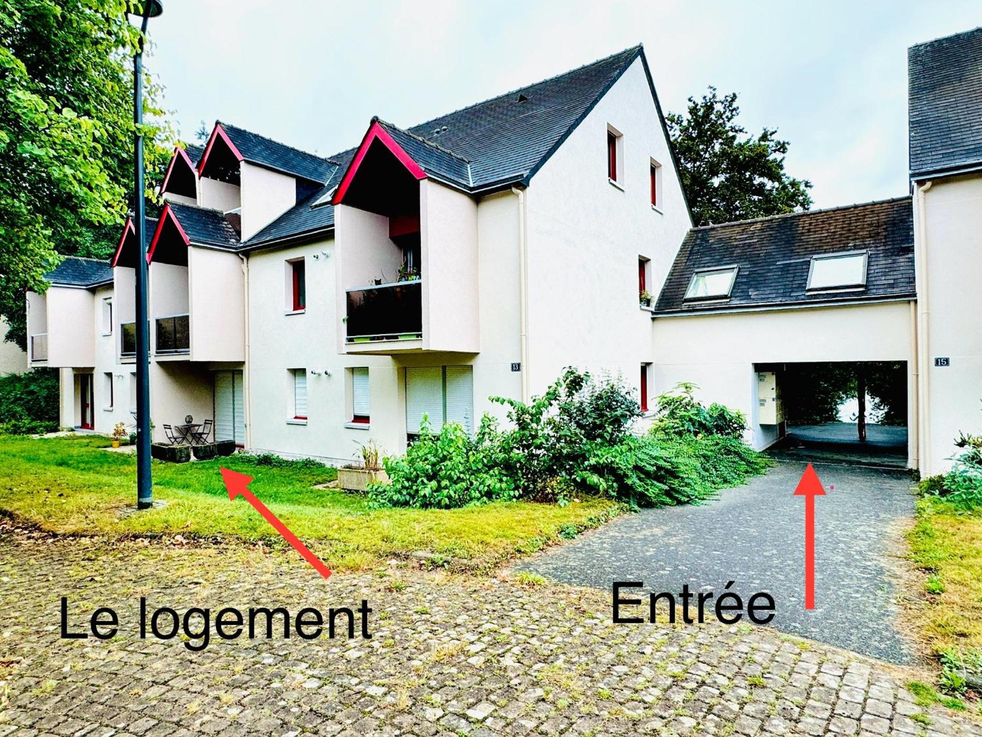 Bel Appartement Proche Parc & Lac Rennes Eksteriør billede