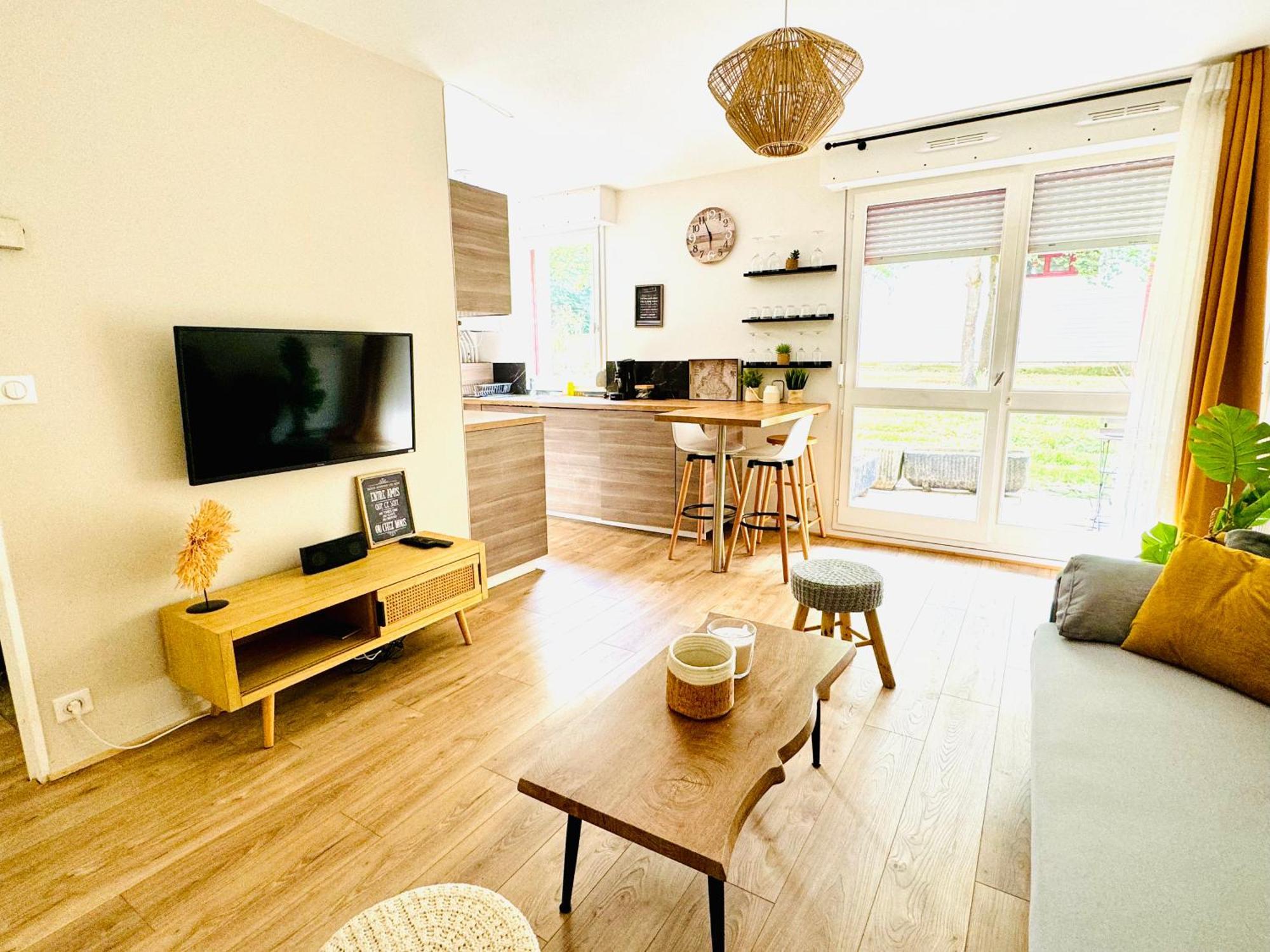 Bel Appartement Proche Parc & Lac Rennes Eksteriør billede
